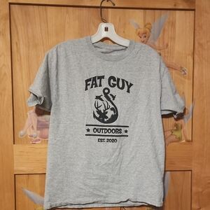 Hanes Gray Graphic Tee